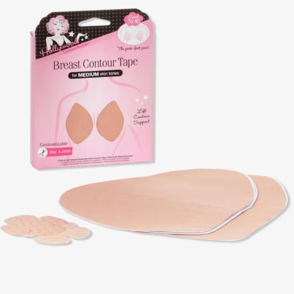 HOLLYWOOD FASHION SECRETS CONTOUR TAPE -MEDIUM |INVISIBLE LIFT SUPPORT ADHESIVE - Picture 2 of 5